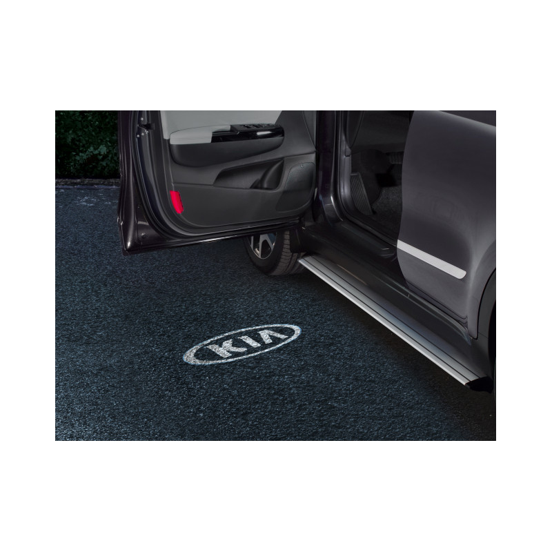 Kia EV9 Auto-Einstiegsleisten LED LOGO Fest verdrahtet 